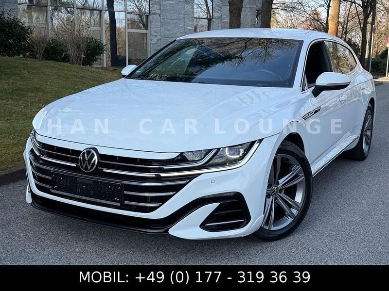Gebraucht VW Arteon R-line 200 PS (147 kW) 2021 Weiß Limousine