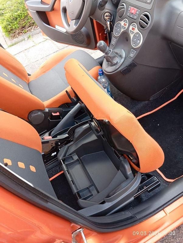 Gebraucht Fiat Panda 60 PS (44 kW) 2007 Orange Kleinwagen