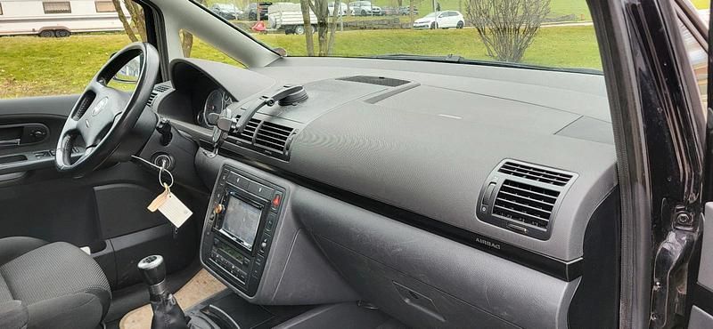 Gebraucht Seat Alhambra 140 PS (102 kW) 2009 Schwarz Van / Kleinbus