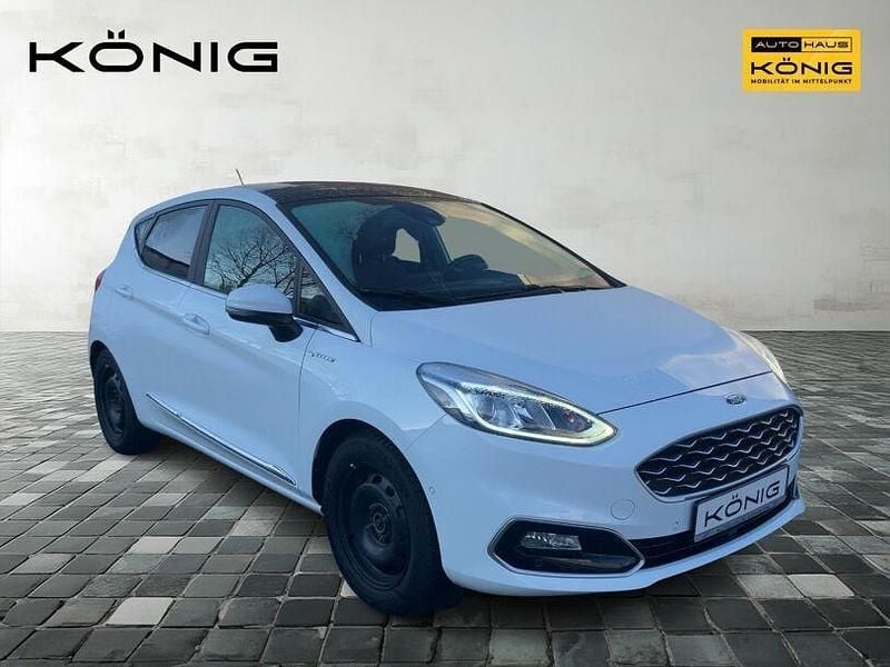 Gebraucht Ford Fiesta Vignale 101 PS (74 kW) 2019 Weiß Limousine