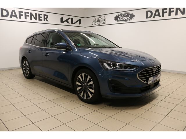 Blau Gebraucht 2023 Ford Focus Titanium X Kombi | 22.790 € (Guter Preis) - Bild 1/4