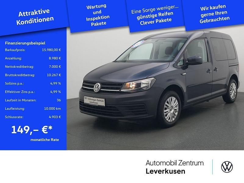 Starlight blue Gebraucht 2020 VW Caddy Trendline Van / Kleinbus | 15.980 € (Guter Preis) - Bild 1/4