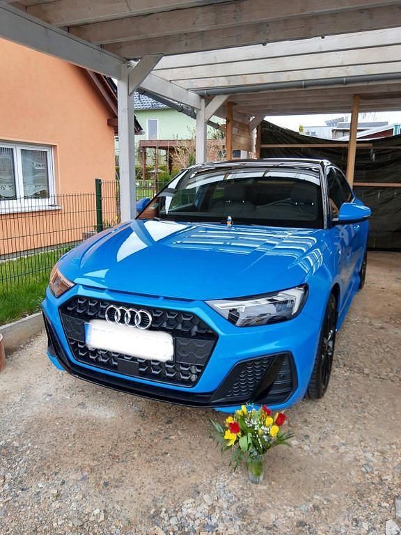 Gebraucht Audi A1 Sportback S-Line 110 PS (80 kW) 2021 Blau Kleinwagen