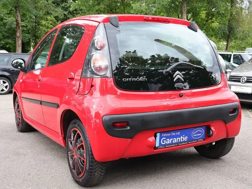 Gebraucht Citroën C1 Style 68 PS (50 kW) 2009 Rot Kleinwagen