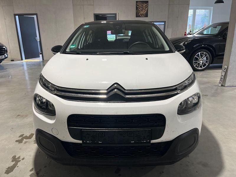 Gebraucht Citroën C3 Feel 82 PS (60 kW) 2017 Lack weiss banquise/deckende l Kleinwagen