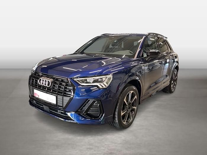 Navarrablau metallic Gebraucht 2024 Audi Q3 S-Line SUV | 45.420 € (Teuer) - Bild 1/4