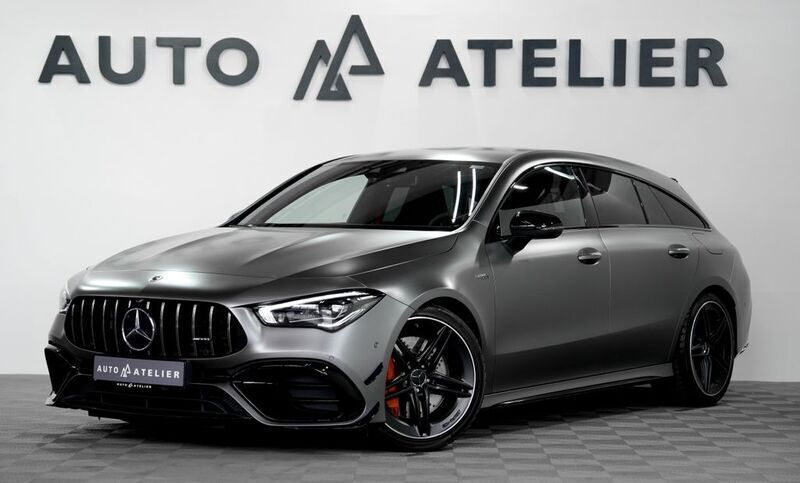 Grau Gebraucht 2021 Mercedes CLA45 AMG Shooting Brake AMG Kombi | 43.990 € (Fairer Preis) - Bild 1/4