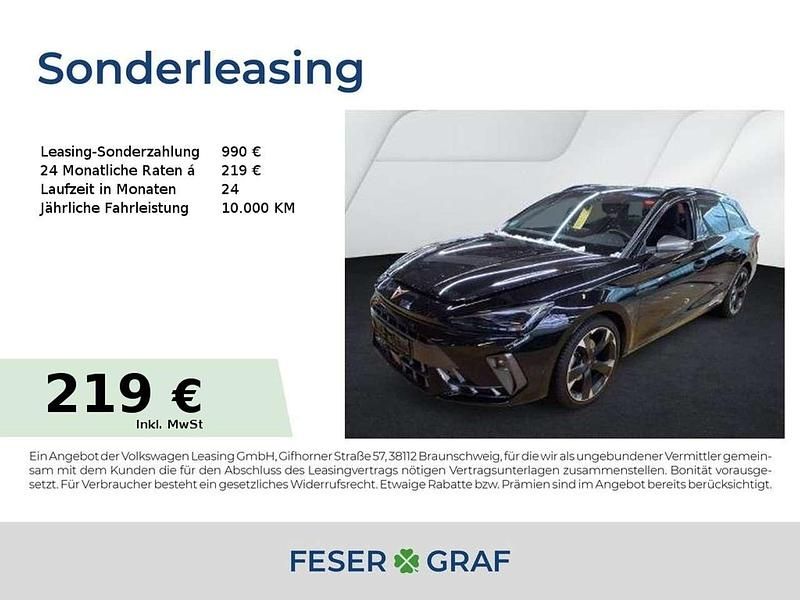 Mitternachtsschwarz Gebraucht 2025 Cupra Leon Kombi | 30.950 € (Fairer Preis) - Bild 1/4