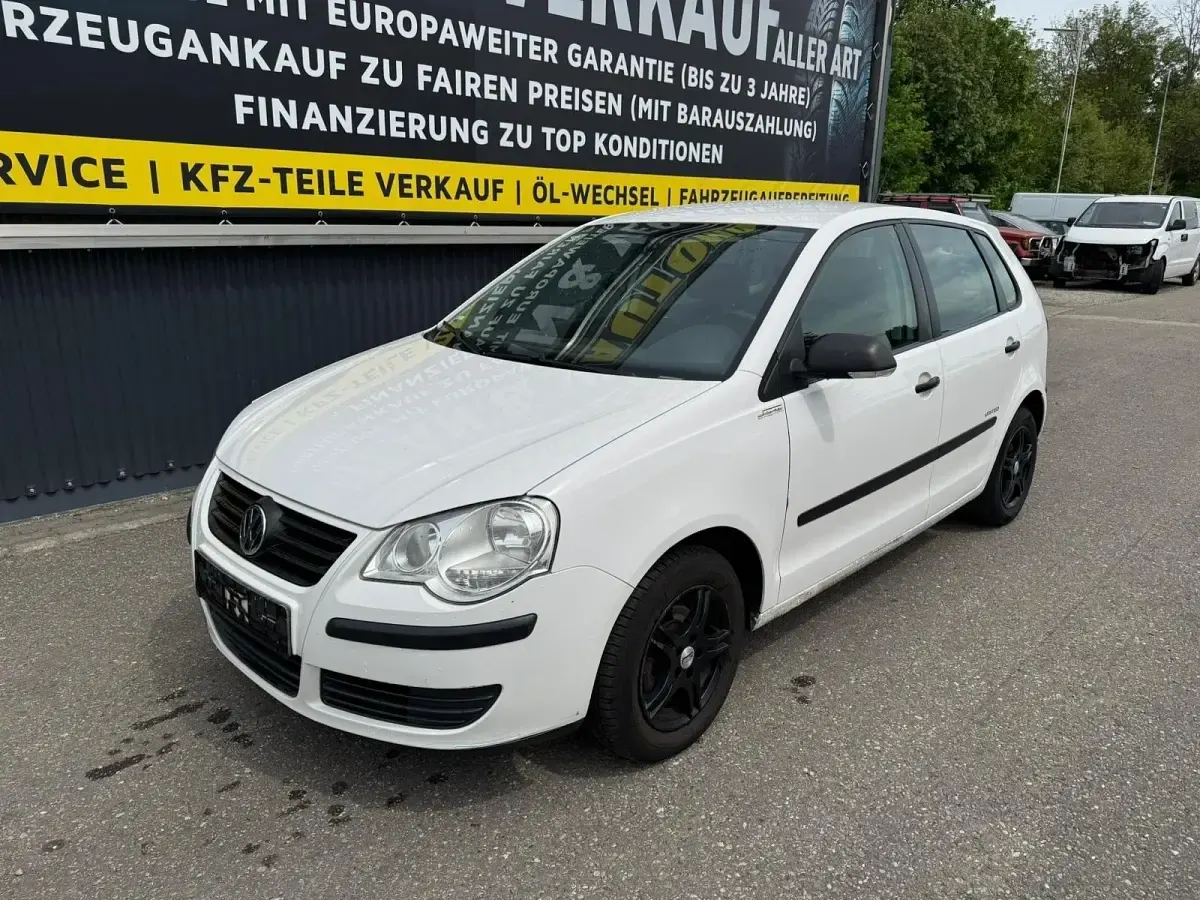 Gebraucht VW Polo 60 PS (44 kW) 2008 Weiß Kleinwagen
