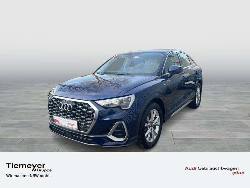 Navarrablau metallic Gebraucht 2024 Audi Q3 S-Line SUV | 35.860 € (Superpreis) - Bild 1/4