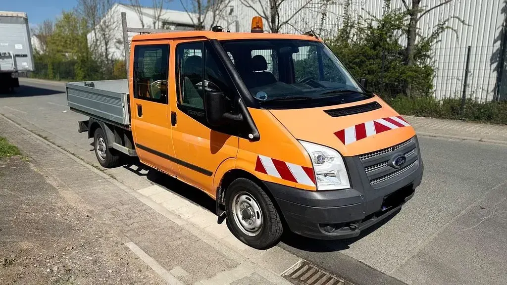 Usata Ford Transit 101 CV (74 kW) 2012 Arancione Monovolume