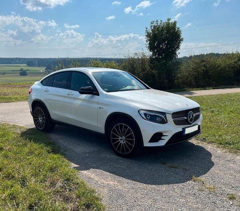 Weiß Gebraucht 2018 Mercedes GLC43 AMG AMG Coupé | 35.000 € (Fairer Preis) - Bild 1/4