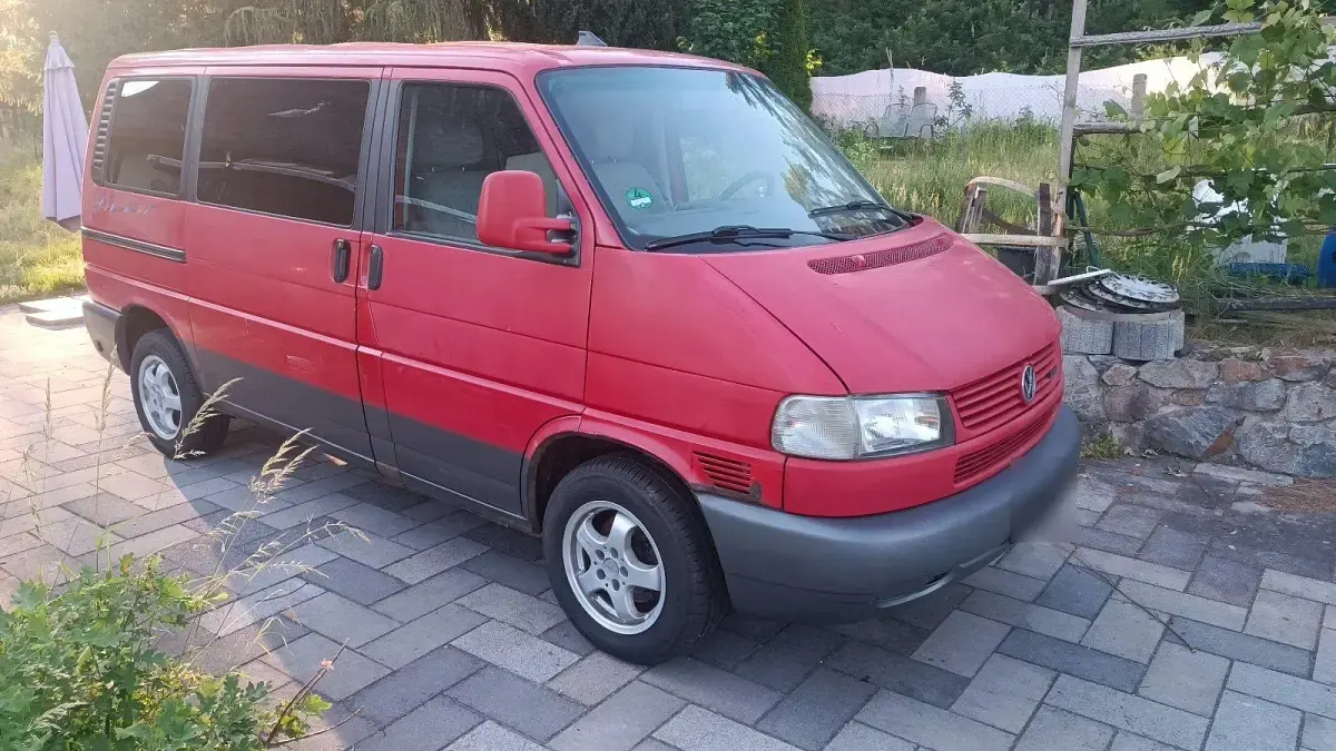 Gebraucht VW Multivan 140 PS (102 kW) 1997 Rot Van / Kleinbus