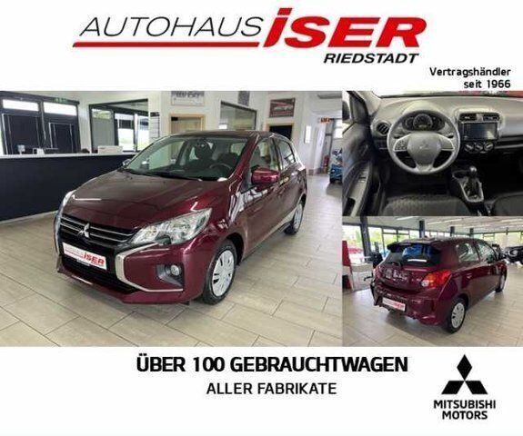 Neu Mitsubishi Space Star Plus 71 PS (52 kW) 2025 Rot metallic Limousine