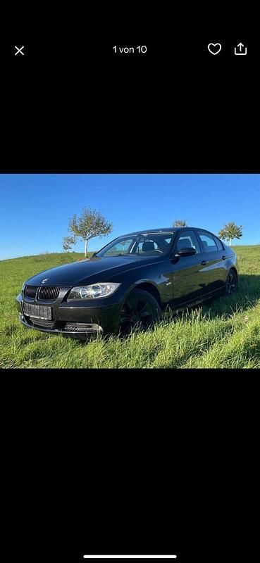 Schwarz Gebraucht 2006 BMW 320 Limousine | 2.000 € (Superpreis) - Bild 1/4