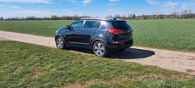 Schwarz Gebraucht 2014 Kia Sportage Platinum Edition SUV | 10.200 € (Guter Preis) - Bild 1/4