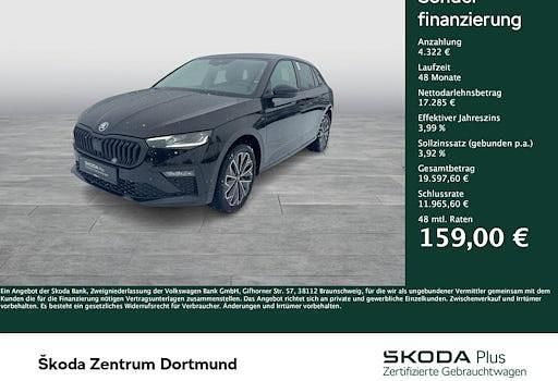 Gebraucht Skoda Scala Tour 116 PS (85 kW) 2025 Schwarz Kleinwagen