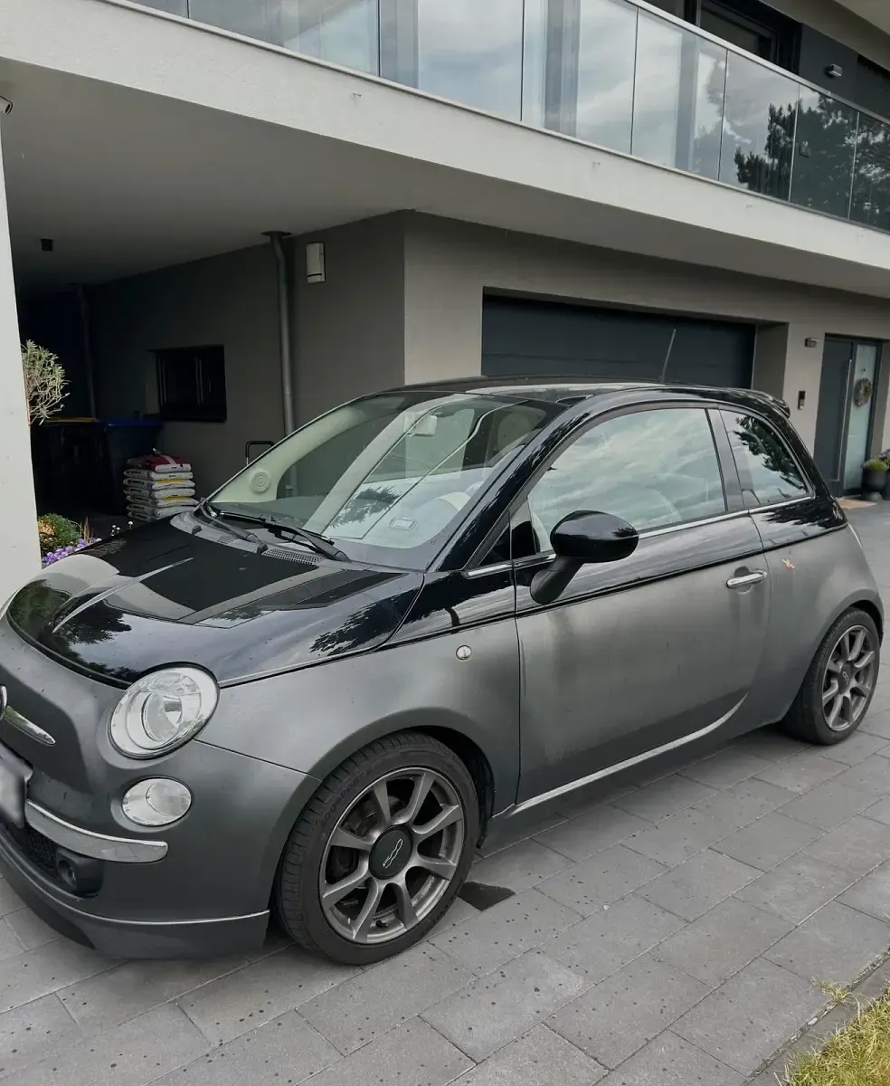 Gebraucht Fiat 500 Abarth 69 PS (50 kW) 2013 Schwarz Kleinwagen