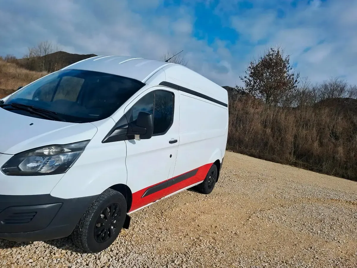 Gebraucht Ford Transit 101 PS (74 kW) 2015 Weiß Van / Kleinbus