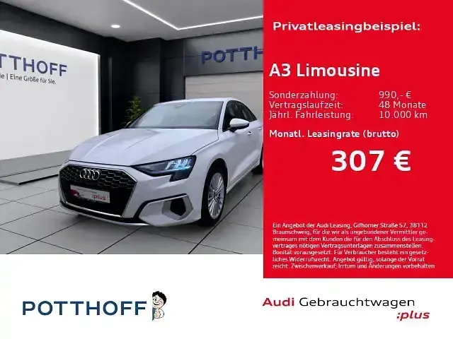 Gebraucht Audi A3 Advanced 150 PS (110 kW) 2024 Limousine