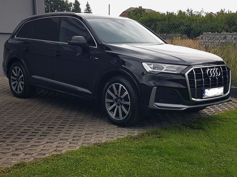 Schwarz Gebraucht 2022 Audi Q7 S-Line SUV | 67.146 € - Bild 1/4