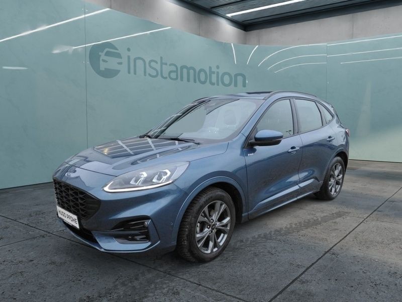 Blau Gebraucht 2023 Ford Kuga ST-Line SUV | 35.640 € - Bild 1/4