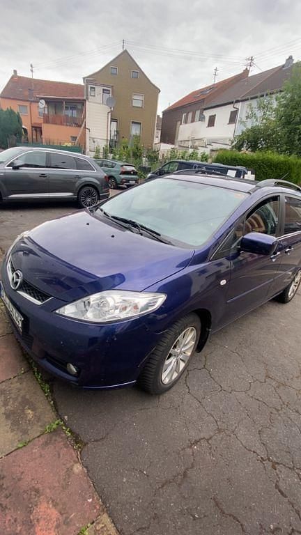 Blau Gebraucht 2007 Mazda 5 Exclusive Van / Kleinbus | 3.300 € (Fairer Preis) - Bild 1/4