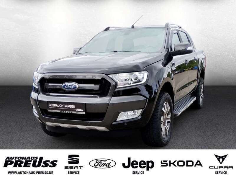 Schwarz Gebraucht 2017 Ford Ranger Wildtrack Abholung | 28.990 € (Fairer Preis) - Bild 1/4
