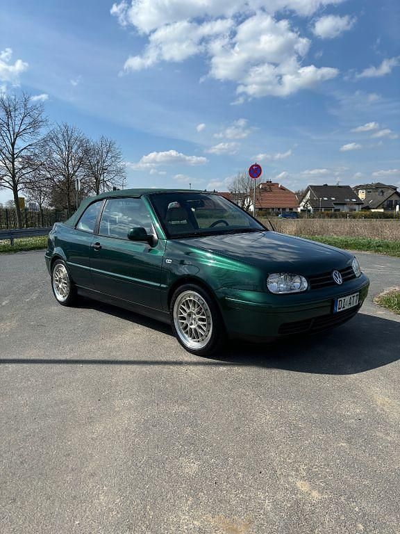 Gebraucht VW Golf Cabriolet Classicline 101 PS (74 kW) 2000 Grün Cabrio
