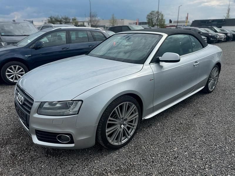 Usata Audi A5 Cabriolet S-Line 211 CV (155 kW) 2010 Argento Cabrio
