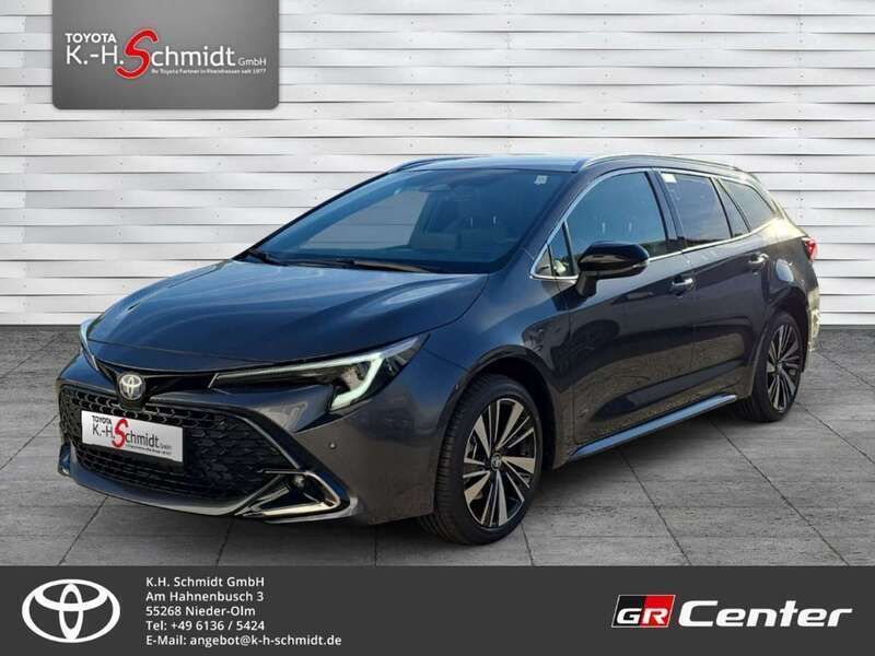 Grey metallic Neu 2025 Toyota Corolla Kombi | 39.590 € - Bild 1/4