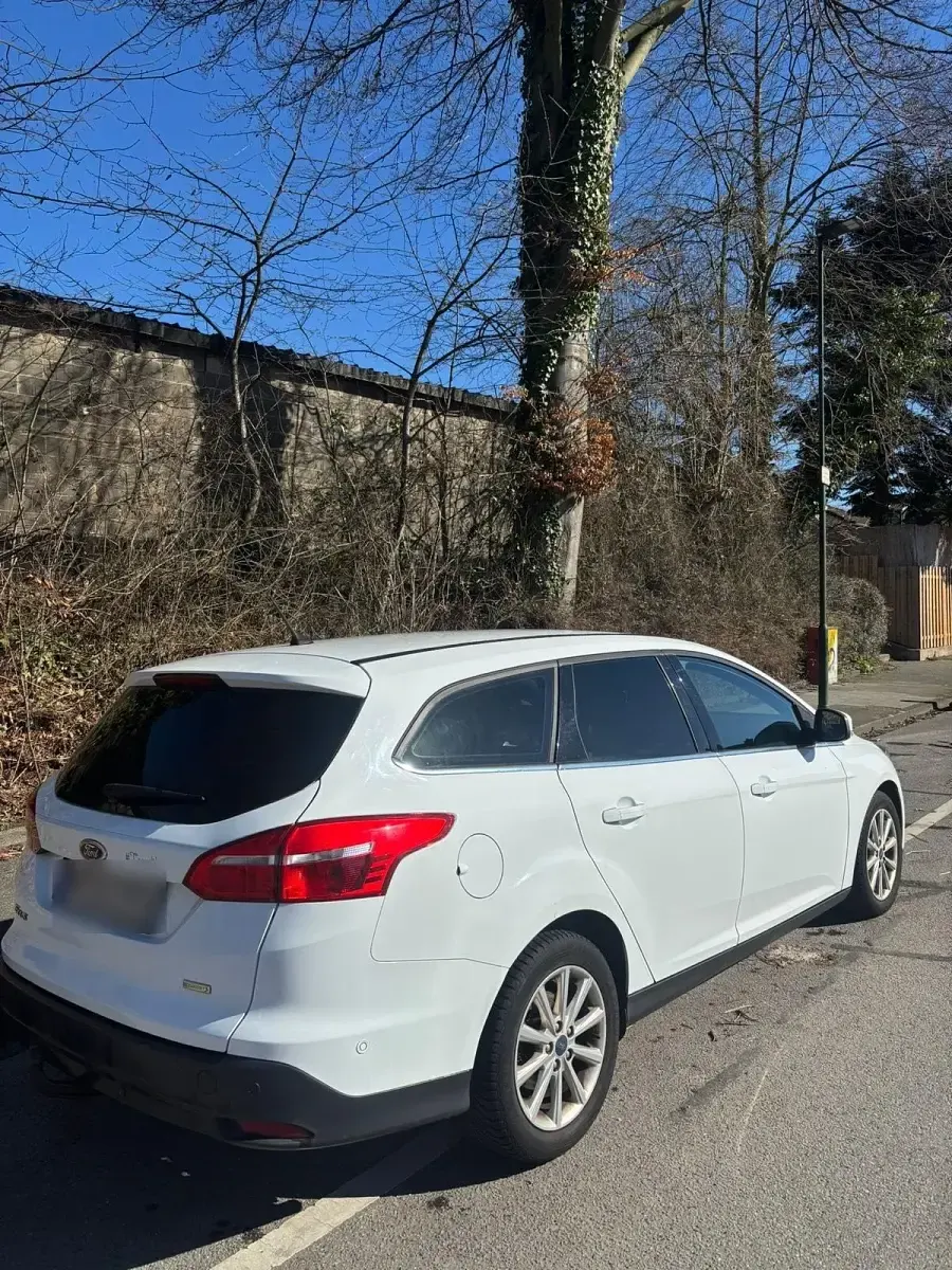 Gebraucht Ford Focus Titanium 125 PS (91 kW) 2016 Weiß Kombi