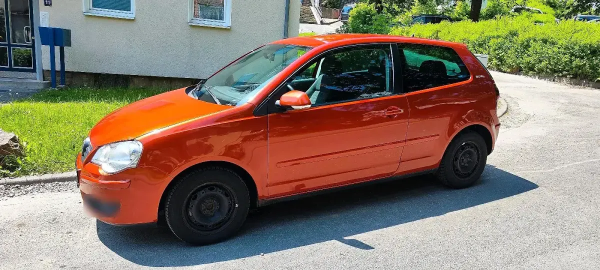 Second-hand VW Polo 64 CP (47 kW) 2007 Portocaliu Hatchback