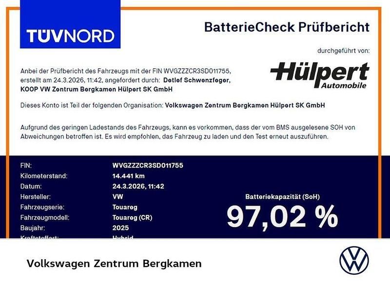 Gebraucht VW Touareg Elegance 381 PS (280 kW) 2025 Schwarz SUV