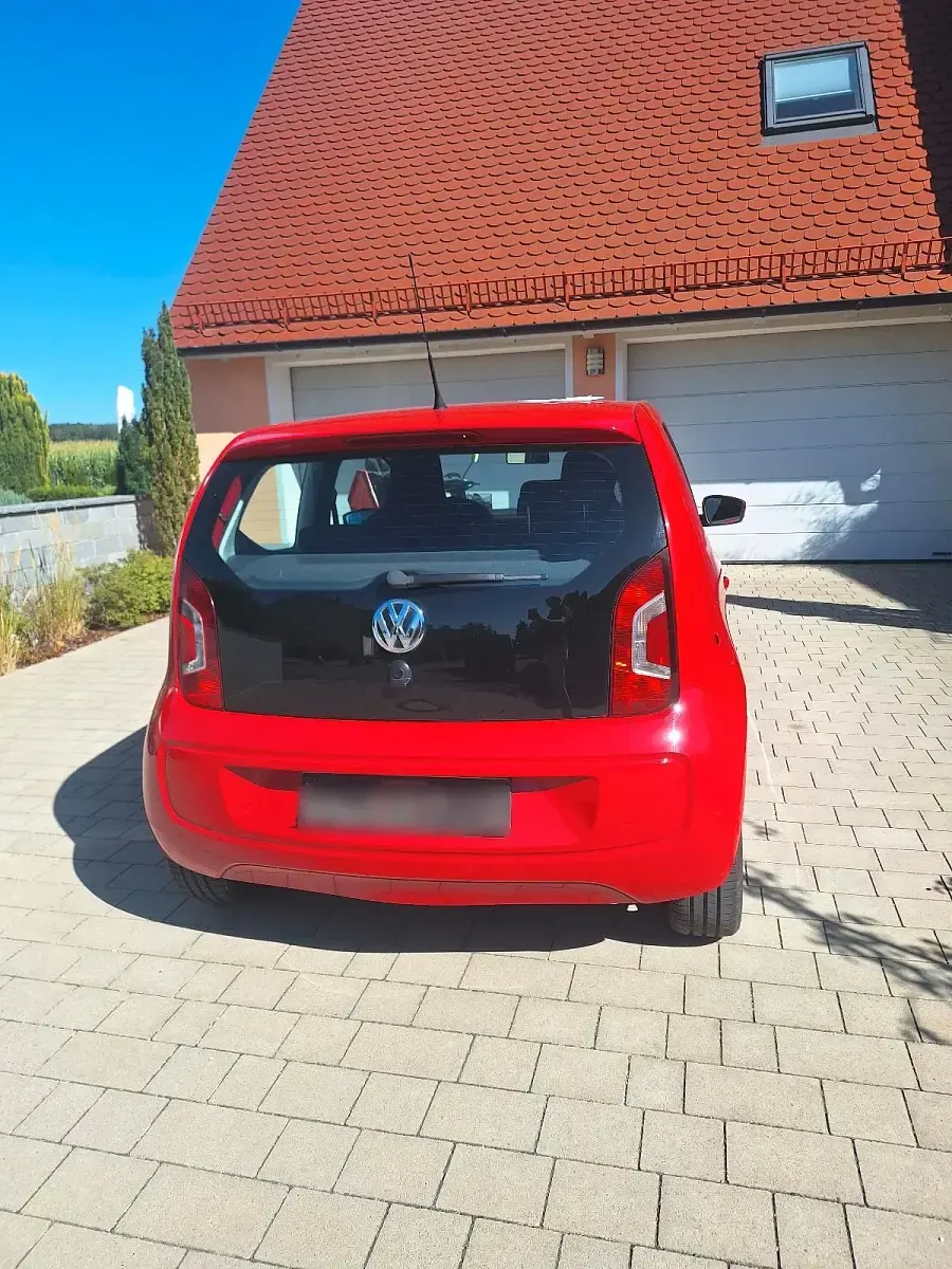 Gebraucht VW up! 60 PS (44 kW) 2012 Rot Kleinwagen