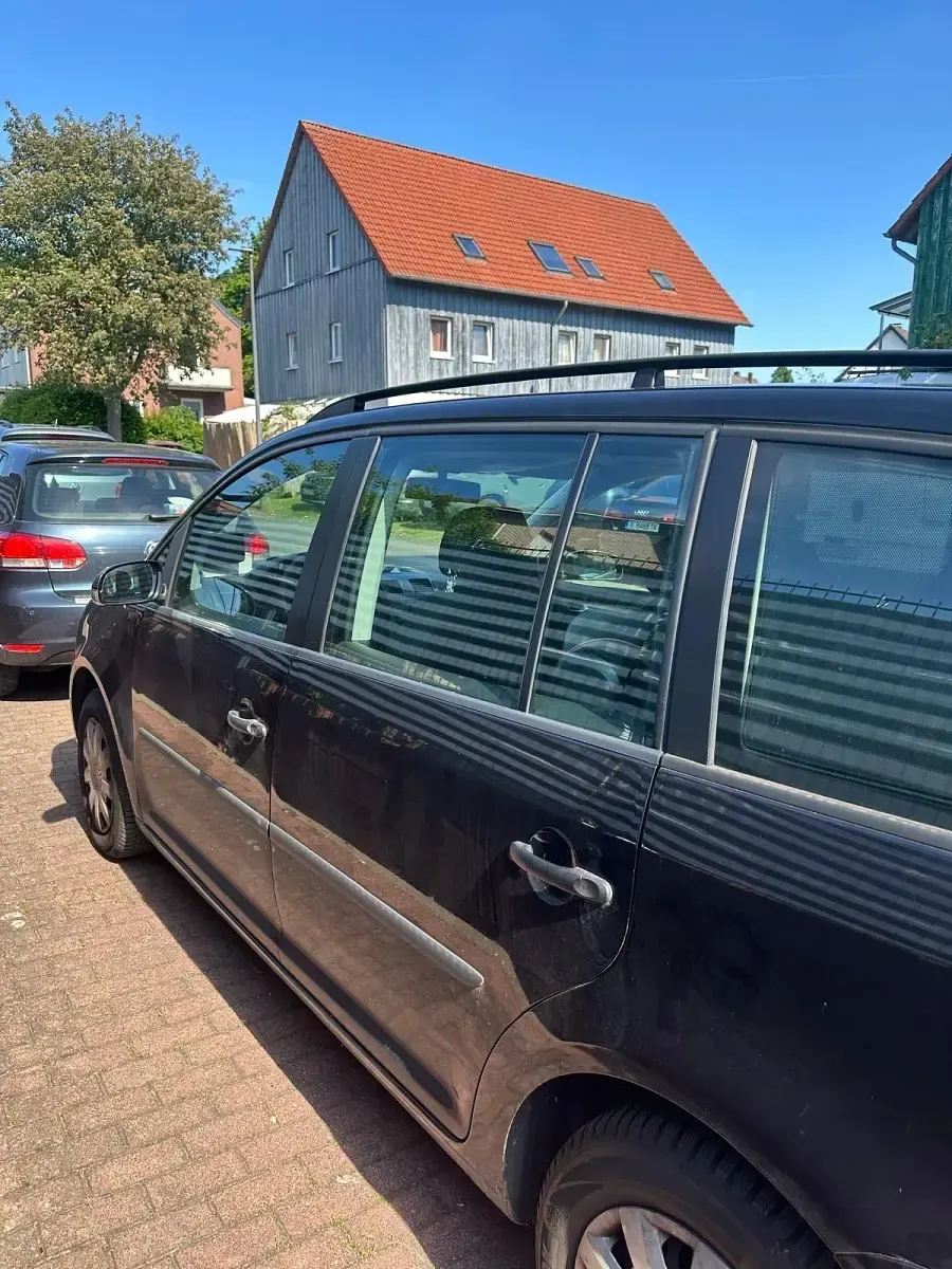 Gebraucht VW Touran 105 PS (77 kW) 2007 Schwarz Van / Kleinbus