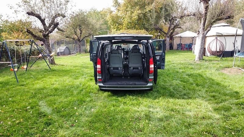 Gebraucht Mercedes Viano Edition 224 PS (164 kW) 2012 Blau Van / Kleinbus