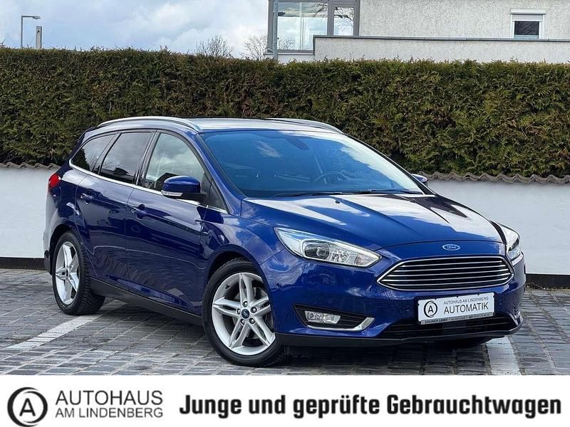 Gebraucht Ford Focus Titanium 150 PS (110 kW) 2018 Blau Kombi