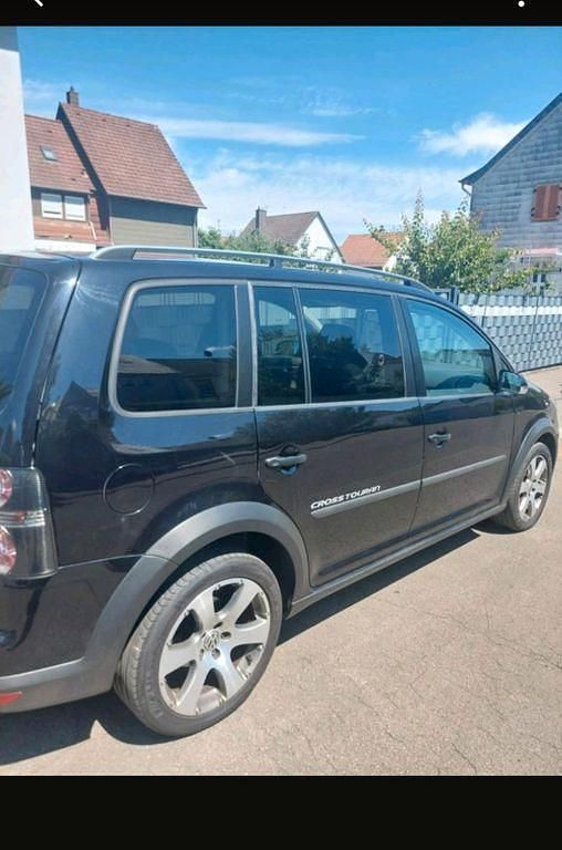 Gebraucht VW Touran 170 PS (125 kW) 2008 Schwarz Van / Kleinbus