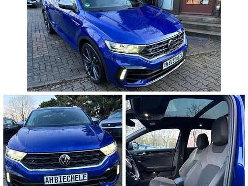 Blau Gebraucht 2021 VW T-Roc R SUV | 27.989 € (Fairer Preis) - Bild 1/4