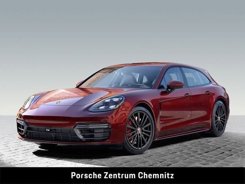 Rot Gebraucht 2022 Porsche Panamera GTS Sport Turismo Limousine | 103.790 € (Guter Preis) - Bild 1/4