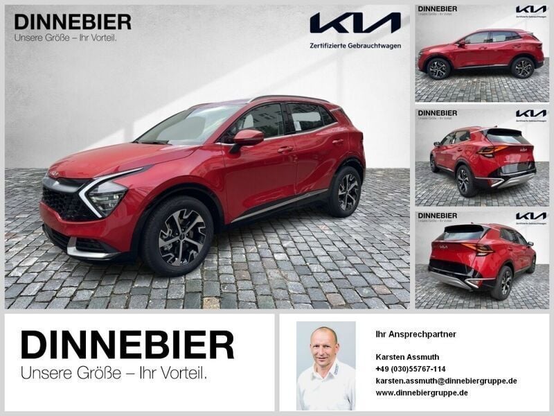 Infra red met (metallic) Gebraucht 2024 Kia Sportage 3 SUV | 38.489 € (Guter Preis) - Bild 1/4