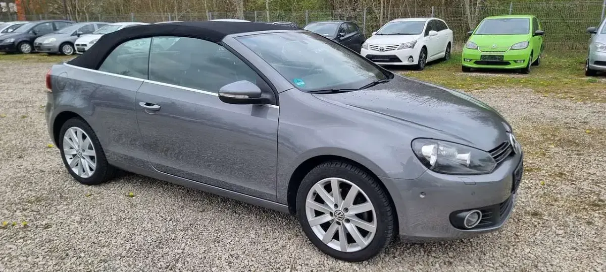 Brugt VW Golf Cabriolet Basis 105 HK (77 kW) 2015 Grå Cabriolet