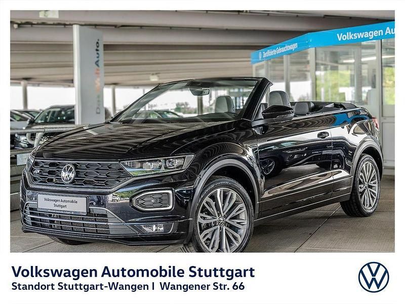 Deep black perleffekt/schwarz Gebraucht 2022 VW T-Roc R-line SUV | 25.930 € (Guter Preis) - Bild 1/4