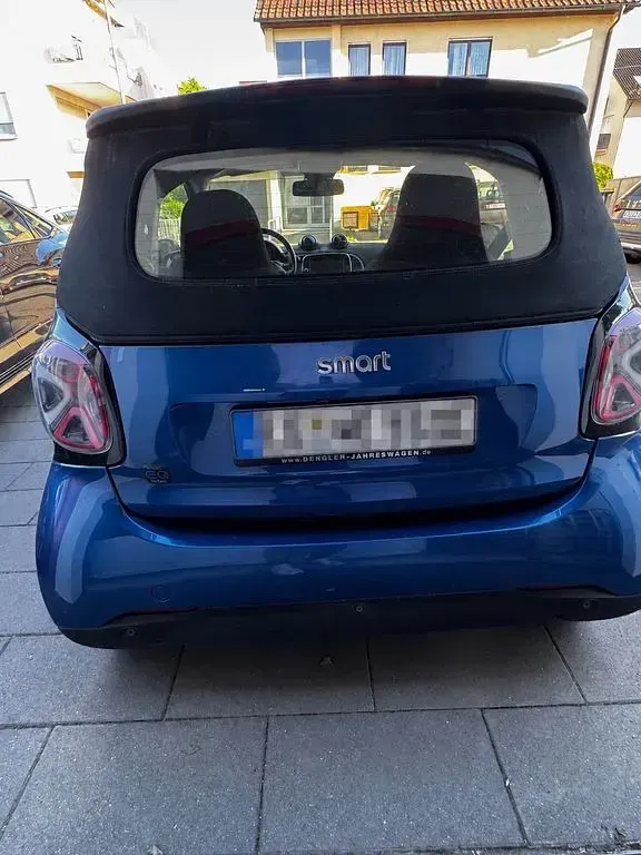 Gebraucht Smart ForTwo Electric Drive 60 kW (82 PS) 2021 Blau Cabrio