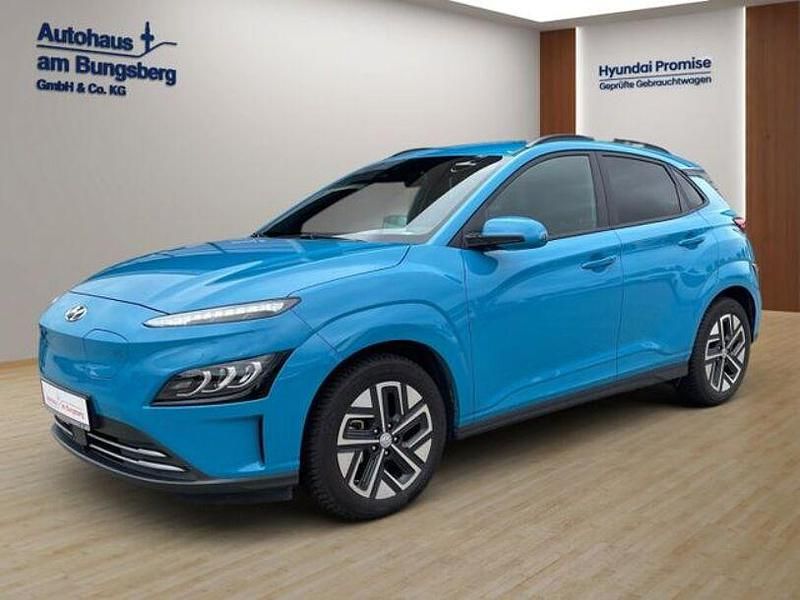 Blau Gebraucht 2024 Hyundai Kona Prime SUV | 31.950 € (Guter Preis) - Bild 1/3