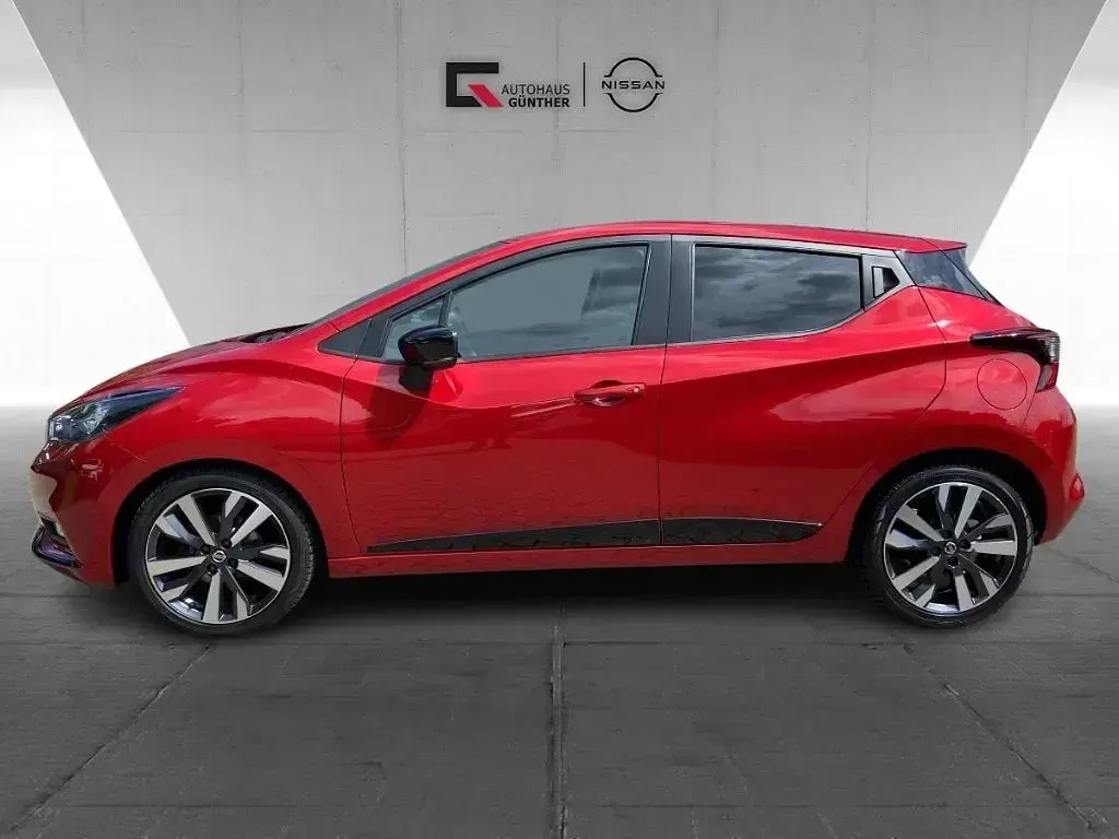 Gebraucht Nissan Micra Comfort 92 PS (67 kW) 2023 Rot Kleinwagen