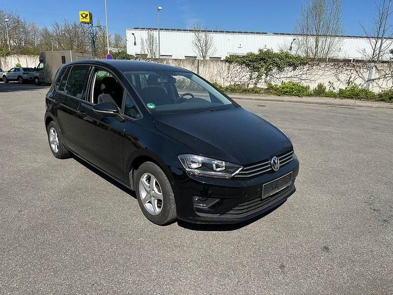 Schwarz Gebraucht 2015 VW Golf Sportsvan Comfortline Van / Kleinbus | 8.599 € (Fairer Preis) - Bild 1/4