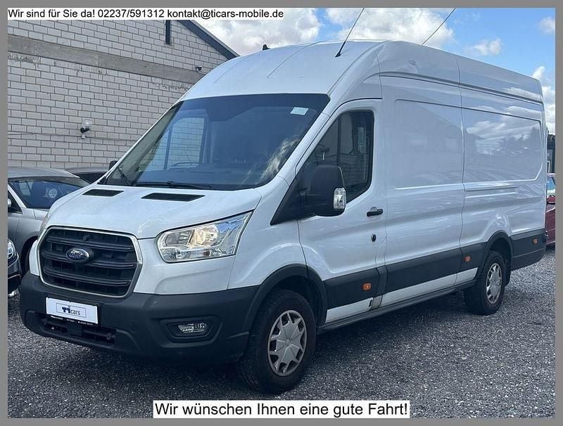 Frozen white Gebraucht 2021 Ford Transit Van / Kleinbus | 21.500 € (Guter Preis) - Bild 1/4