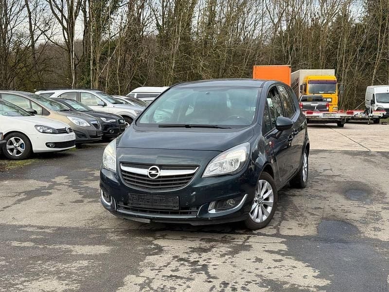 Gebraucht Opel Meriva Edition 110 PS (80 kW) 2016 Grün Van / Kleinbus